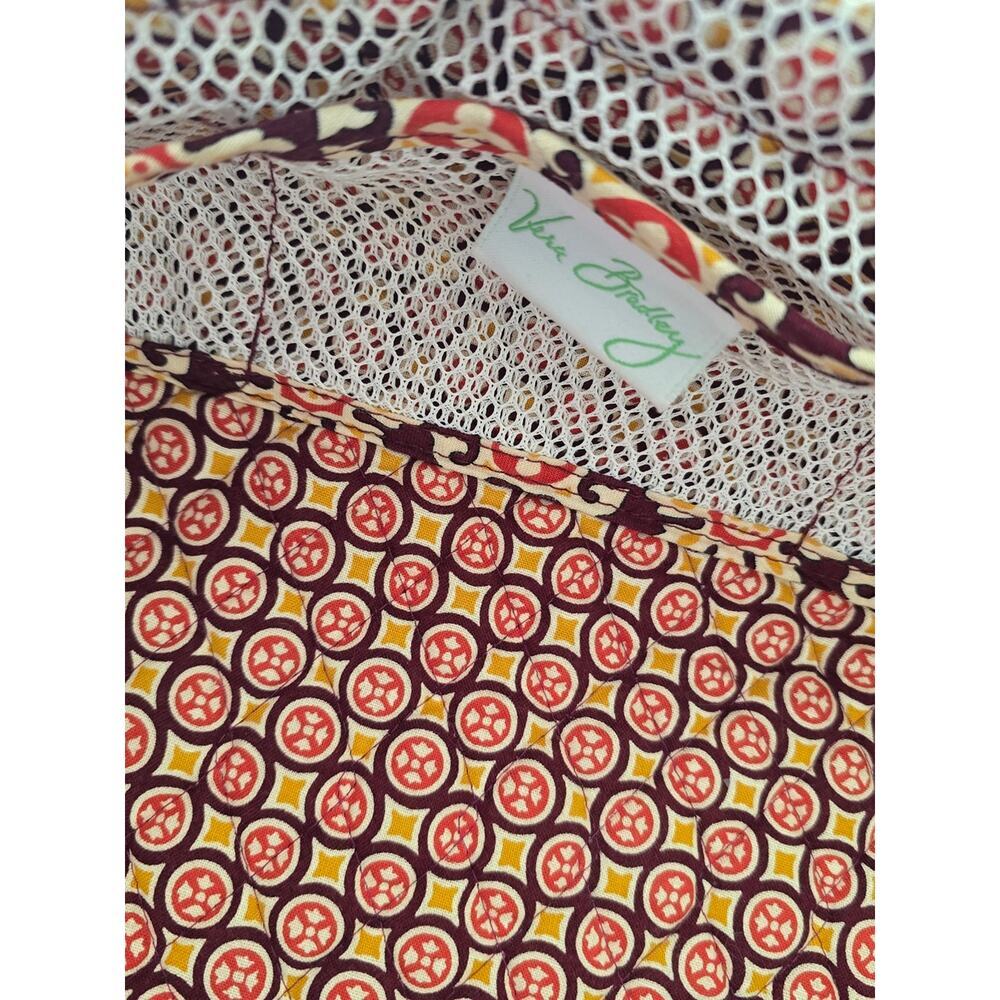 Vera Bradley Plum Floral Quilted Travel Organizer - Picture 3 of 8